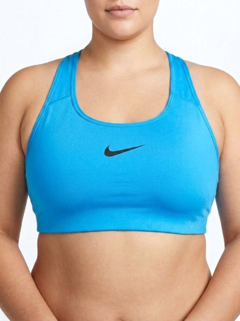 NIKE Dri-FIT Swoosh Medium-Support Sports Bra. Plus Size 2X